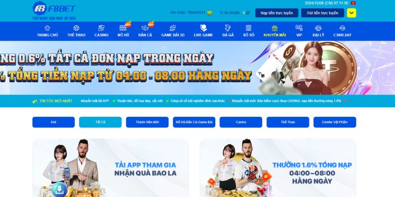 Các chương trình khuyến mãi được F8bet cung cấp cực kỳ đa dạng và phong phú