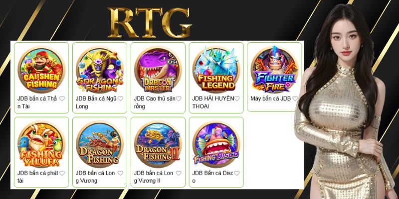 Giới thiệu sảnh RTG cùng 2 tựa game nên thử nhất 